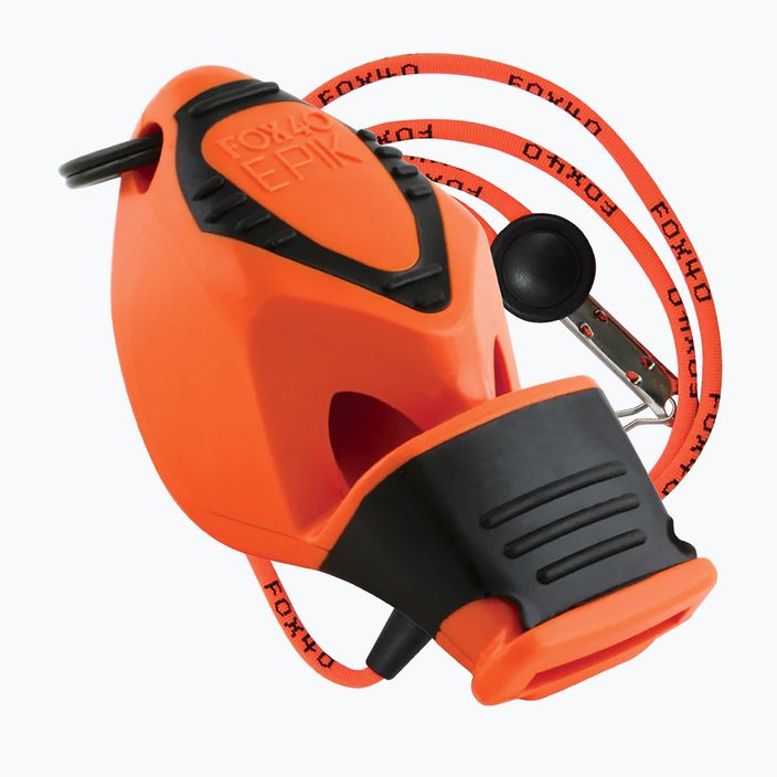 Whistle with string Fox 40 Epik CMG orange 8803