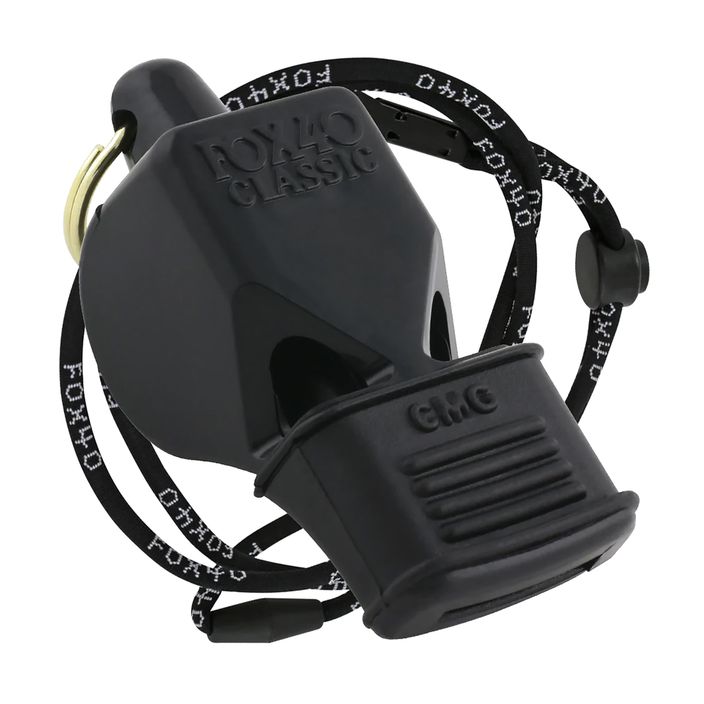 Whistle with cord Fox 40 Classic CMG Safety black 9603 2