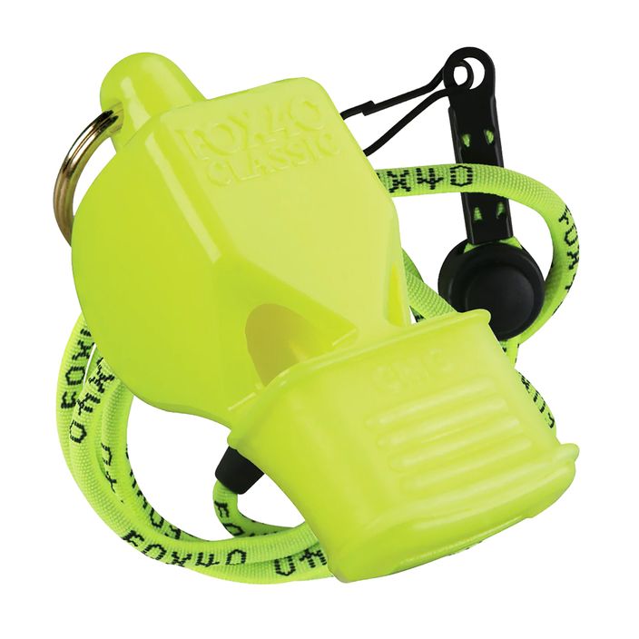 Whistle with cord Fox 40 Classic CMG Safety Neon Yellow 9603 2