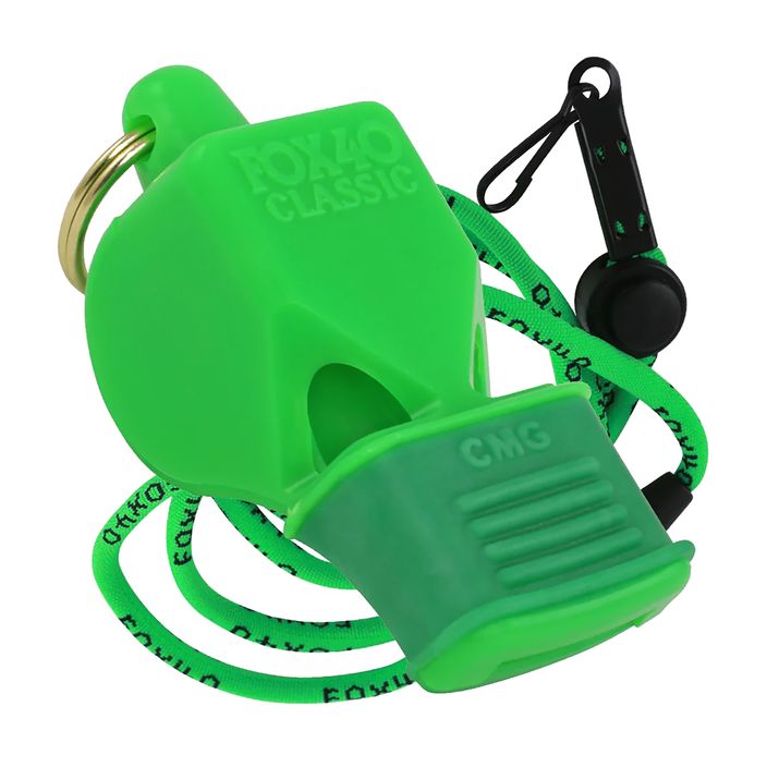 Whistle with cord Fox 40 Classic CMG Safety green 9603 2