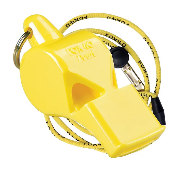 Whistle with cord Fox 40 Pearl Safety yellow 9703 2