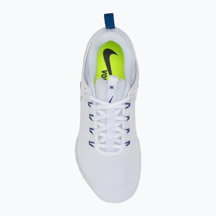 Women's volleyball shoes Nike Air Zoom Hyperace 2 white/game royal 6