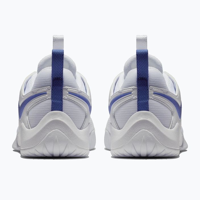 Women's volleyball shoes Nike Air Zoom Hyperace 2 white/game royal 7