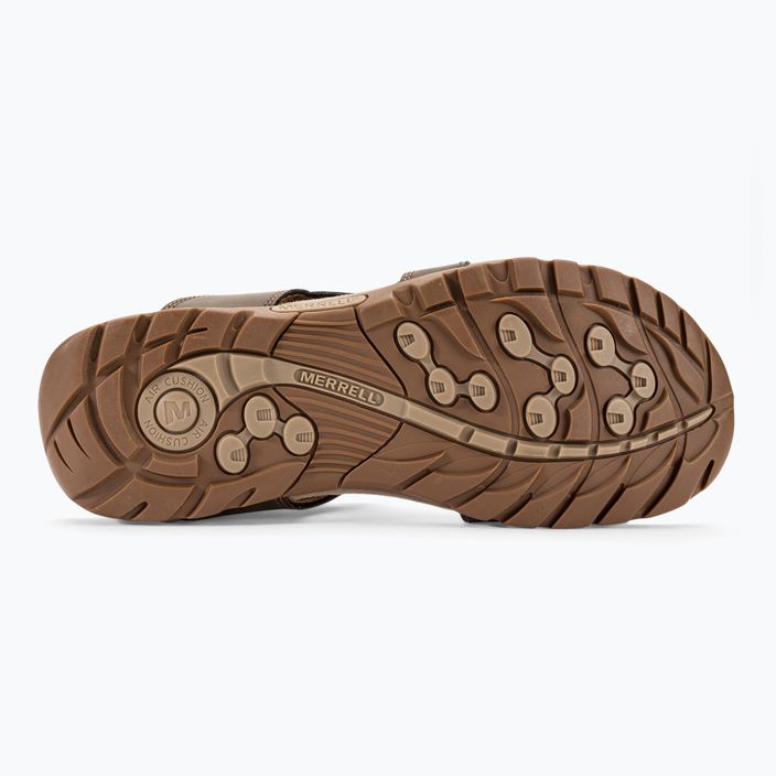 Men's Merrell Sandspur Rift Strap sandals black 5