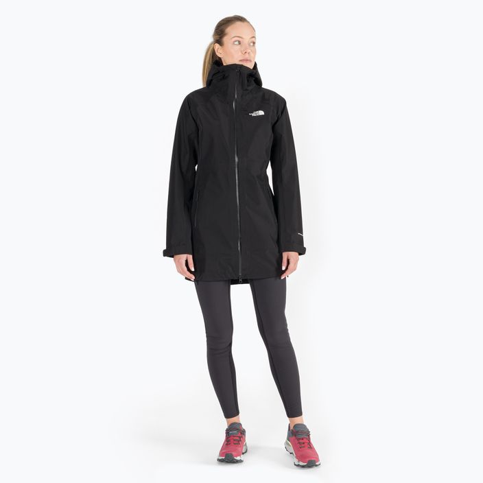 Women's rain jacket The North Face Dryzzle Futurelight Parka black NF0A7QADJK31 2