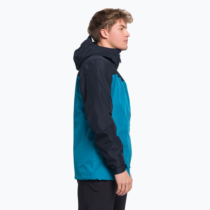 Men's rain jacket The North Face Dryzzle Futurelight blue NF0A7QB248I1 3