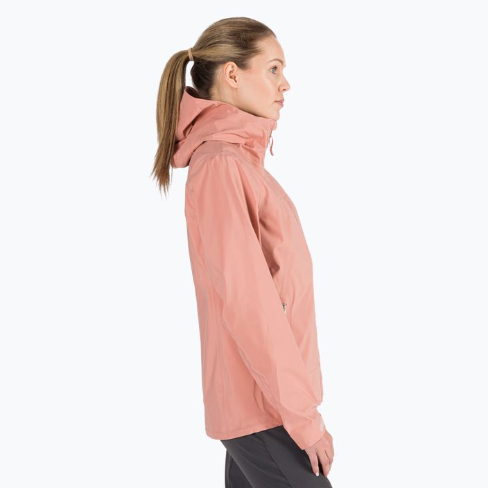 Women's rain jacket The North Face Dryzzle Flex Futurelight pink NF0A7QCTHCZ1 3