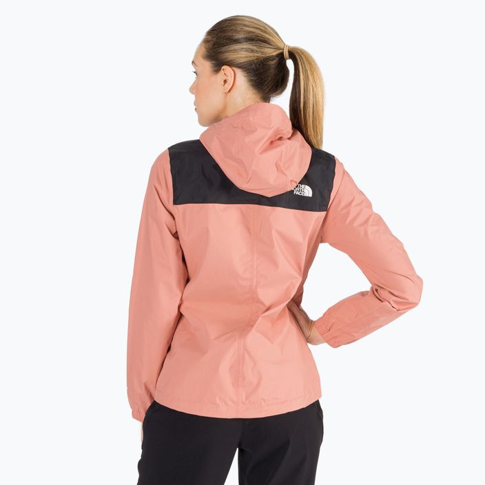 Women's rain jacket The North Face Antora pink NF0A7QEUMPP1 4