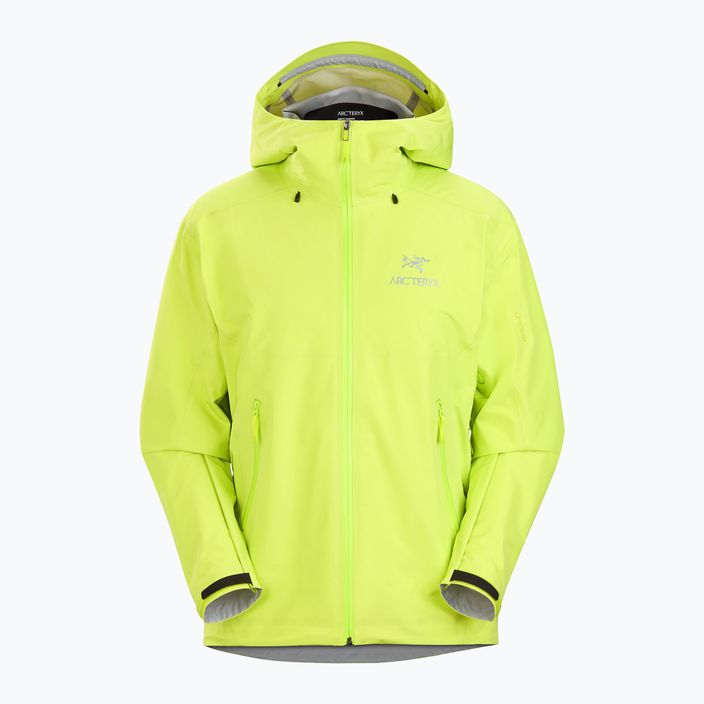 Men's Arc'teryx Beta LT rain jacket yellow 26844