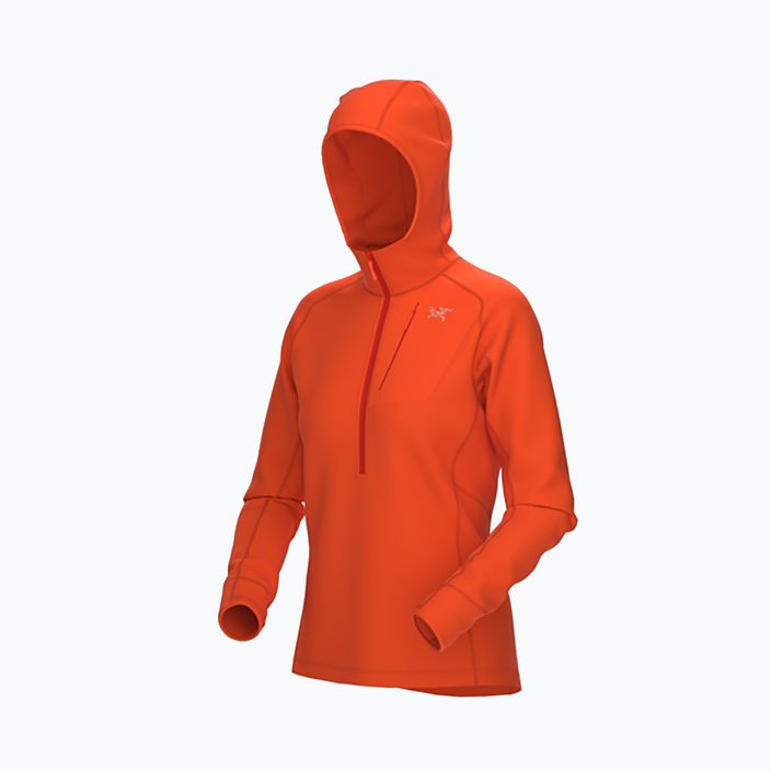 Arc'teryx women's trekking sweatshirt Delta Half Zip Hoody orange X000006213004 10