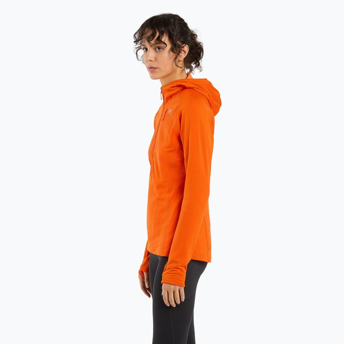 Arc'teryx women's trekking sweatshirt Delta Half Zip Hoody orange X000006213004 2