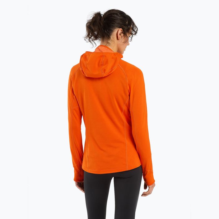 Arc'teryx women's trekking sweatshirt Delta Half Zip Hoody orange X000006213004 3