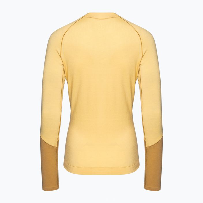 Arc'teryx women's thermal T-shirt Rho Wool LS Crew yellow X000006251029 2