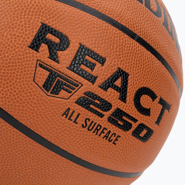 Spalding React TF-250 basketball 76801Z size 7 3