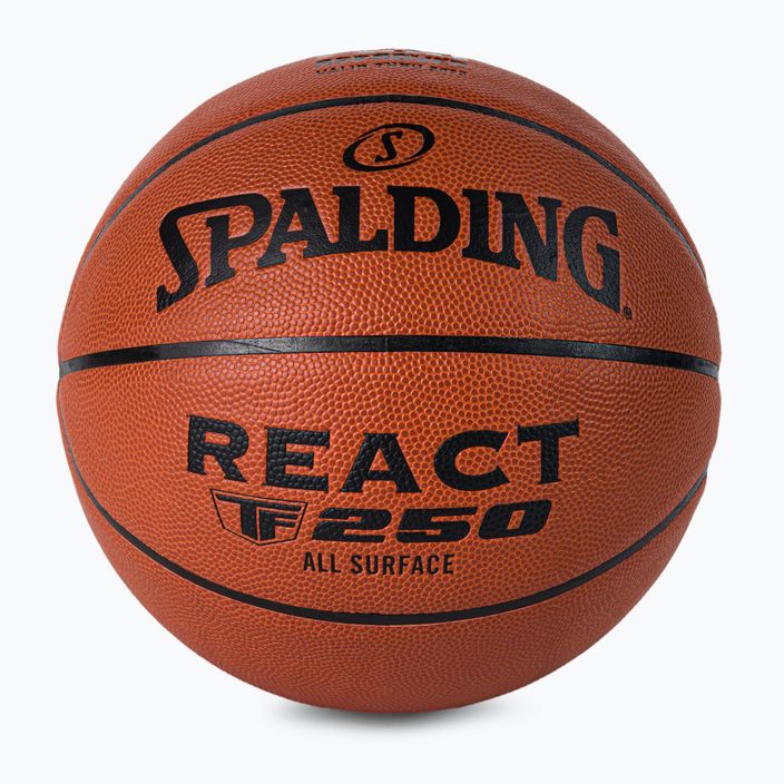 Spalding TF-250 React Logo FIBA basketball 76968Z 2