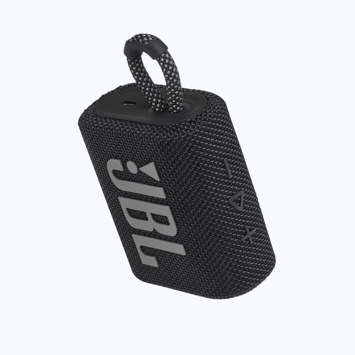 JBL GO 3 mobile speaker black JBLGO3BLK 4