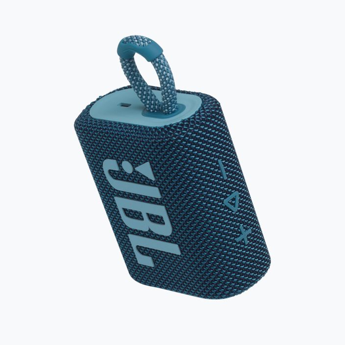 JBL GO 3 mobile speaker blue JBLGO3BLU 4