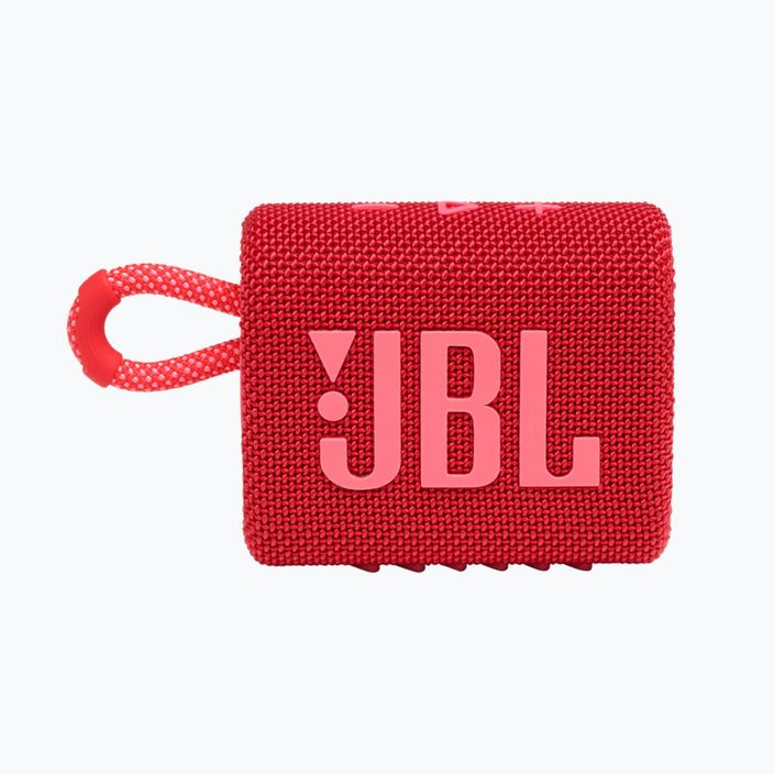 JBL GO 3 mobile speaker red JBLGO3RED 2