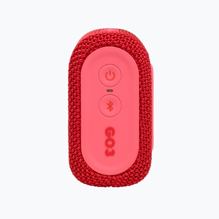 JBL GO 3 mobile speaker red JBLGO3RED 9