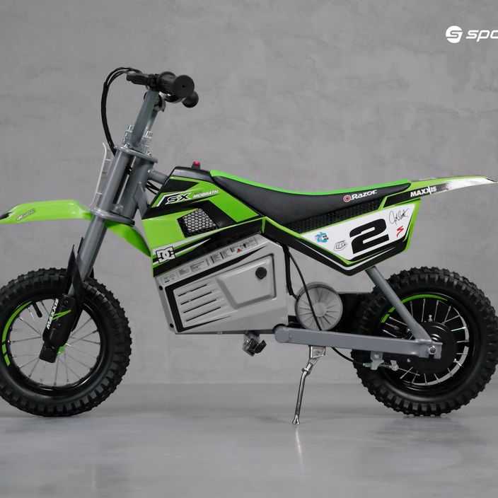 Razor SX350 Dirt Rocket McGrath green children's electric motorbike 15173834 9