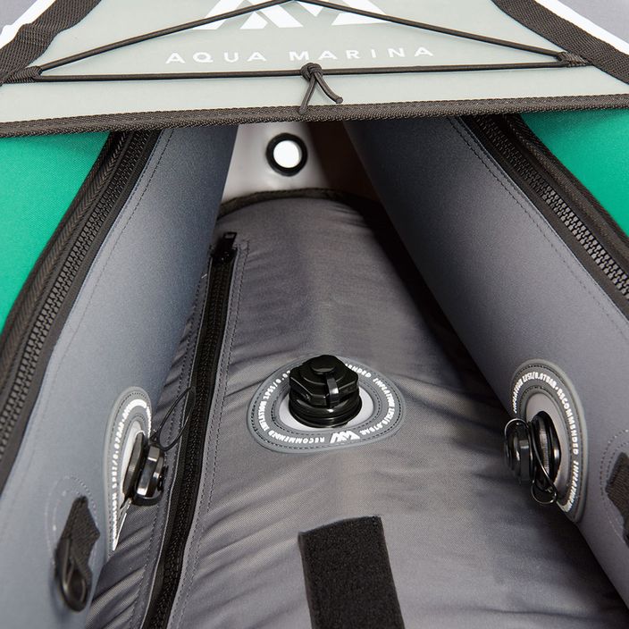Aqua Marina Recreational Kayak green Laxo-380 3-person inflatable 12'6″ kayak 3