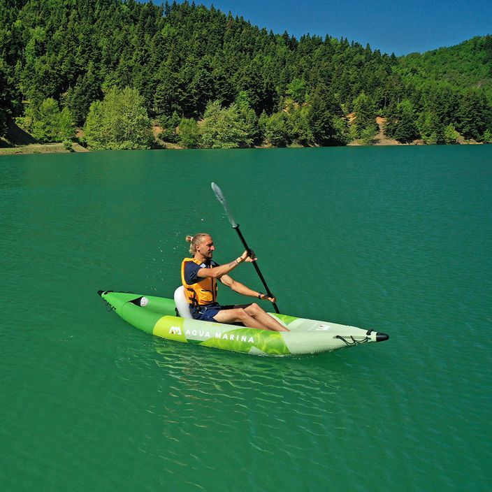 Aqua Marina Recreational Kayak green BE-312 1-person 10'3″ inflatable kayak 12