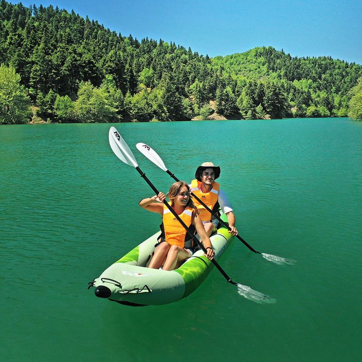 Aqua Marina Recreational Kayak green Betta-412 2-person 13'6″ inflatable kayak 12