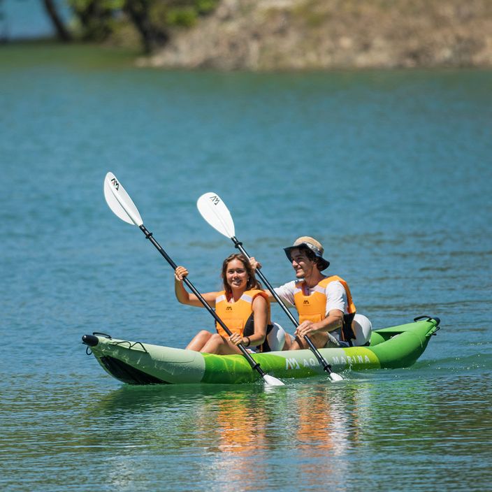Aqua Marina Recreational Kayak green Betta-412 2-person 13'6″ inflatable kayak 13