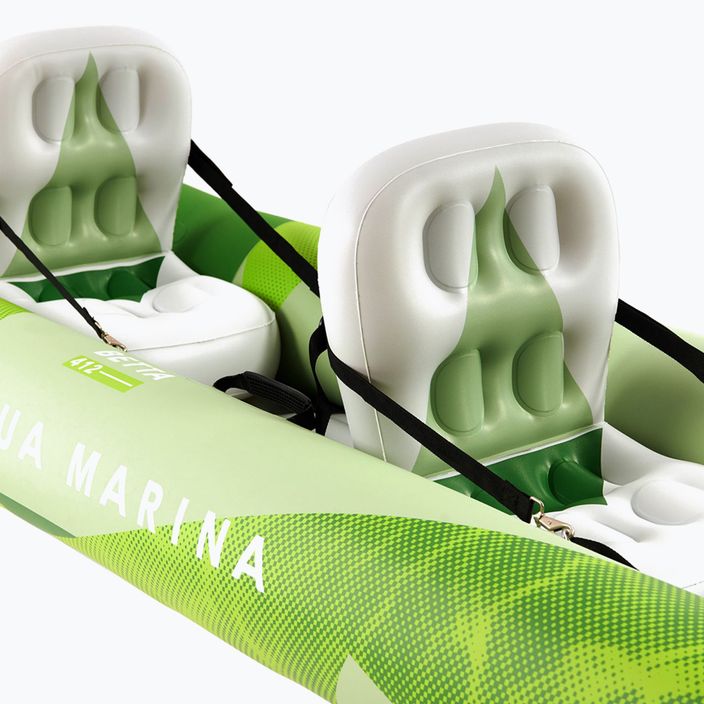 Aqua Marina Recreational Kayak green Betta-475 3-person 15'7″ inflatable kayak 6