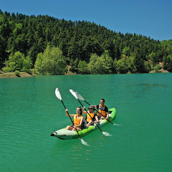Aqua Marina Recreational Kayak green Betta-475 3-person 15'7″ inflatable kayak 14