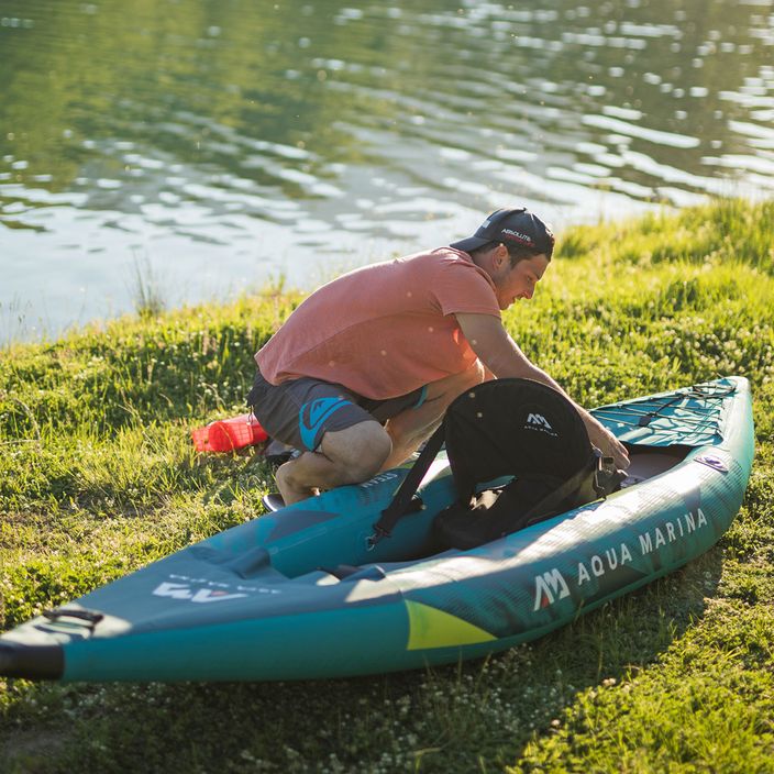 Aqua Marina Versatile/Whitewater Kayak blue Steam-312 1-person inflatable 10'3″ kayak 7