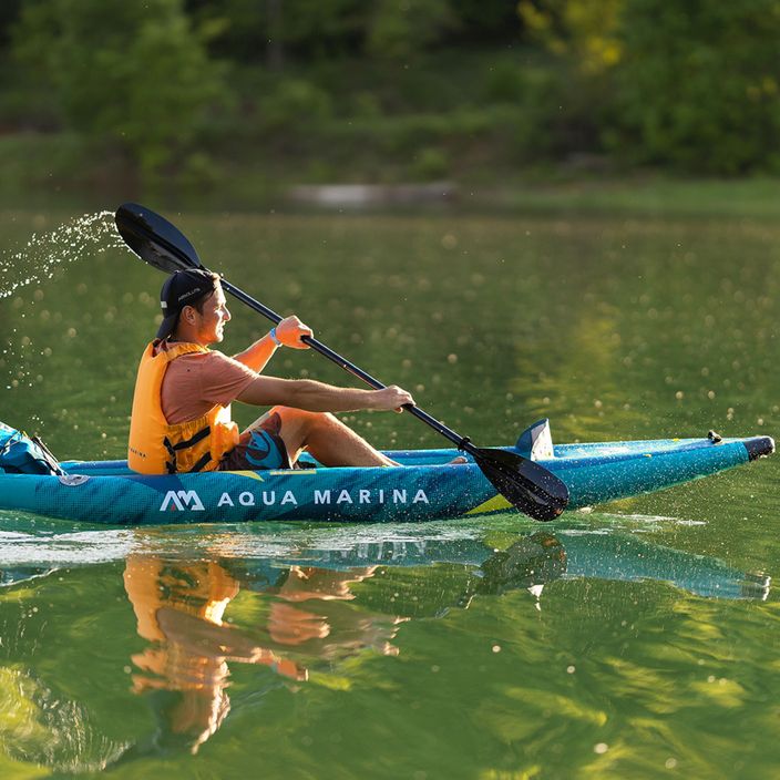 Aqua Marina Versatile/Whitewater Kayak blue Steam-312 1-person inflatable 10'3″ kayak 9