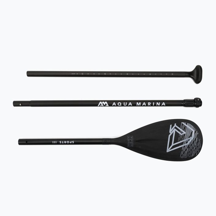 Aqua Marina SPORTS III 3-piece SUP paddle black B0303012 5