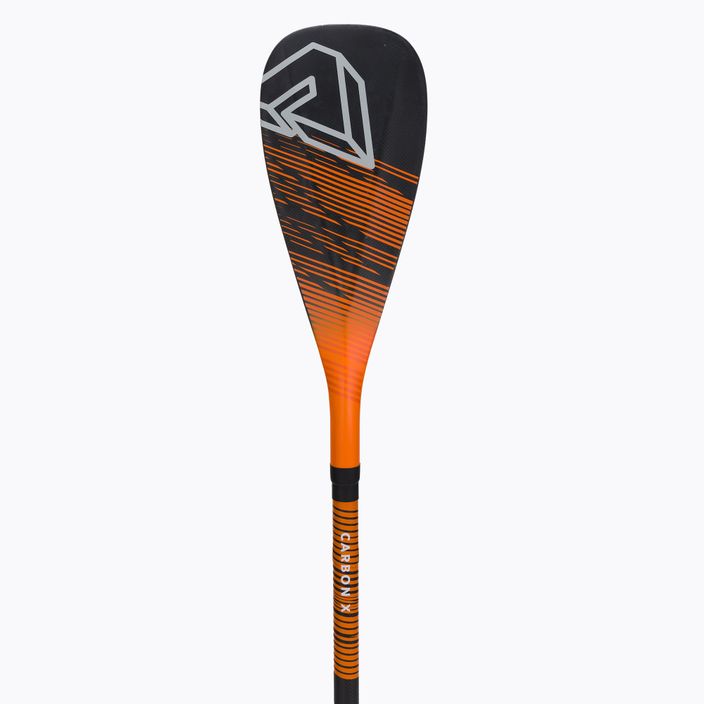 Aqua Marina CARBON X 3-piece SUP paddle black and orange B0303016 4