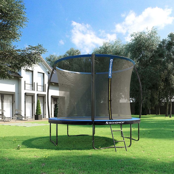 SONGMICS garden trampoline 305 cm blue STR10BK 11