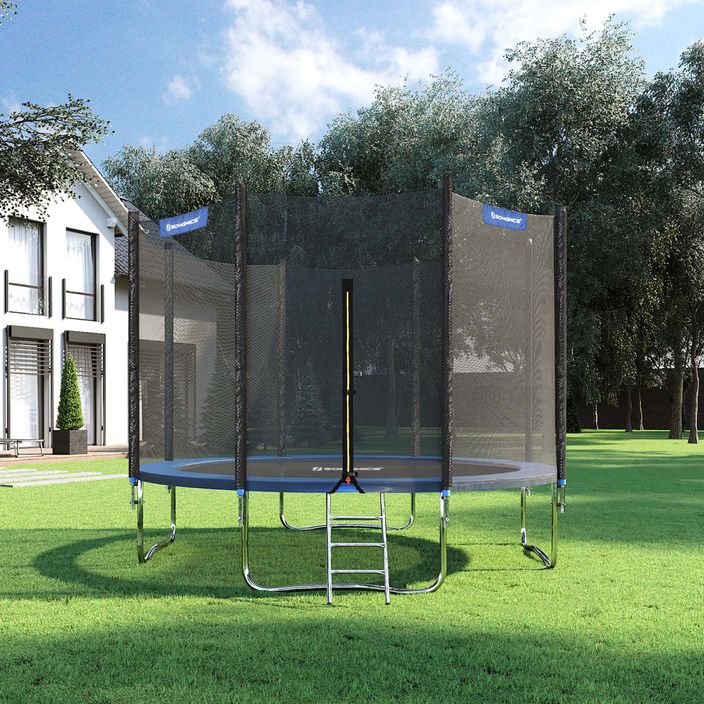 SONGMICS garden trampoline 366 cm blue STR124 2