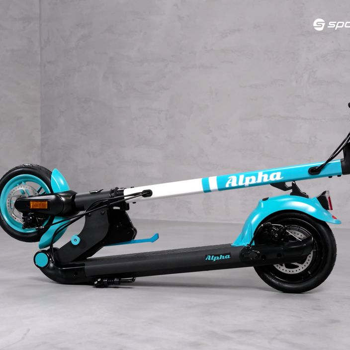 Frugal Alpha blue electric scooter H8510 8