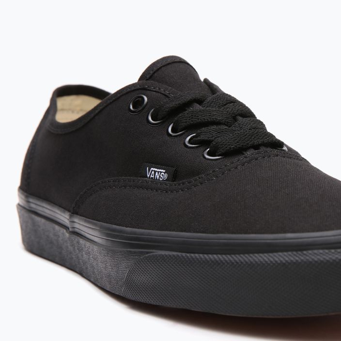 Vans UA Authentic black/black shoes 9