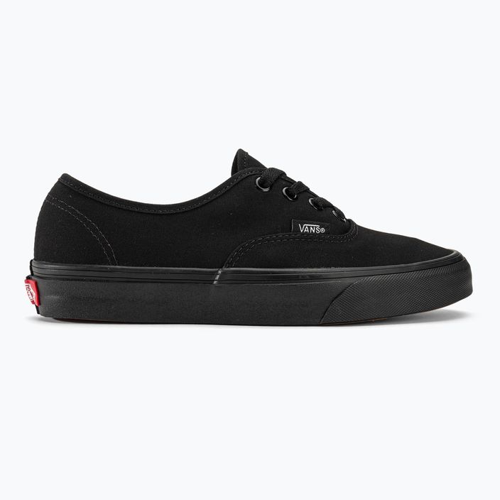 Vans UA Authentic black/black shoes 2