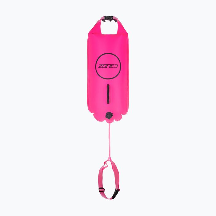 ZONE3 Swim Safety Drybag pink SA18SBDB114 belay buoy