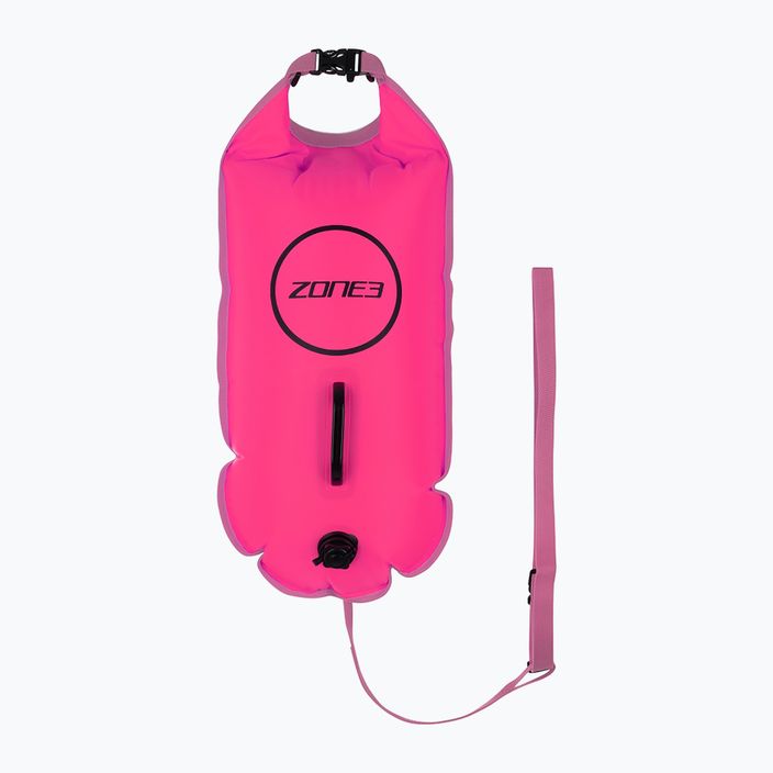 ZONE3 Swim Safety Drybag pink SA18SBDB114 belay buoy 3
