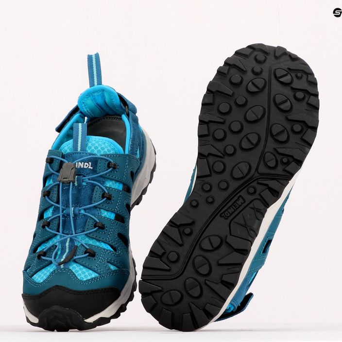 Women's trekking sandals Meindl Lipari Lady - Comfort Fit blue 4617/53 12
