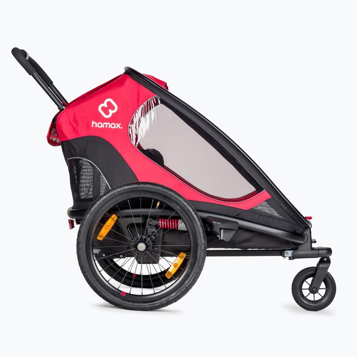 Hamax Outback Twin bicycle trailer black/red 400064_HAM 2