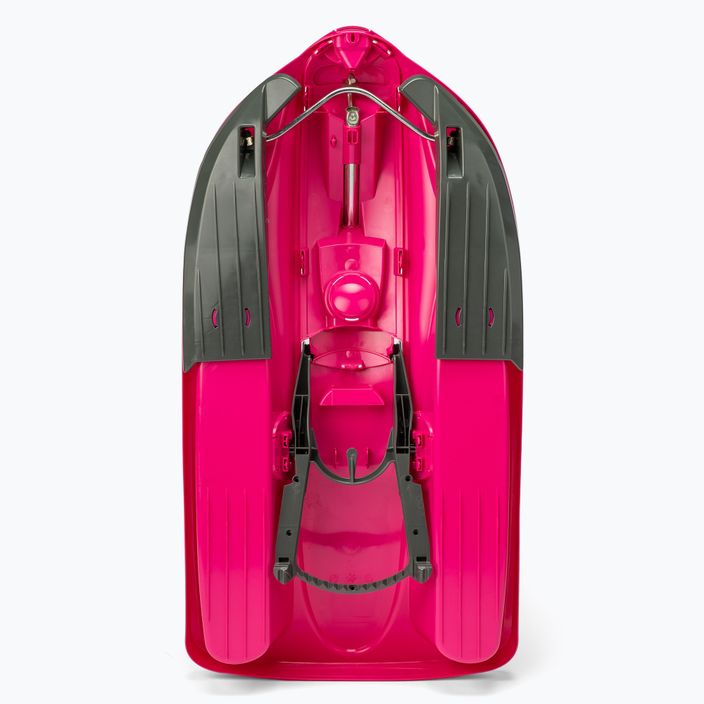 Hamax Sno Zebra pink children's sled with handlebars 503515 4