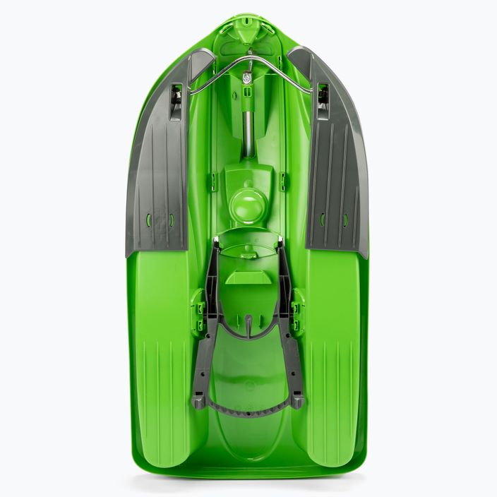 Hamax Sno Zebra green children's sled with handlebars 503516 4