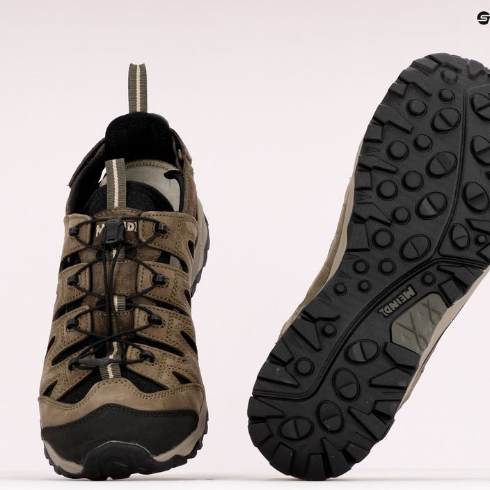 Men's Meindl Lipari trekking sandals - Comfort fit brown 4618/35 9
