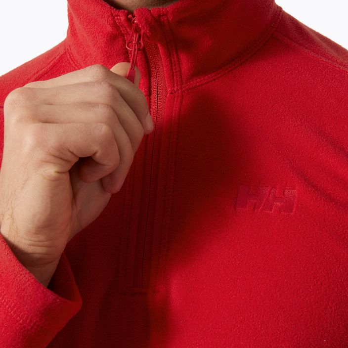 Helly Hansen men's Daybreaker 1/2 Zip fleece sweatshirt red 50844_162 3