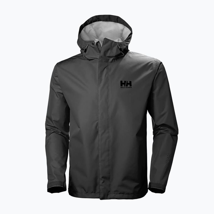 Men's Helly Hansen Seven J ebony rain jacket 62047_980 7