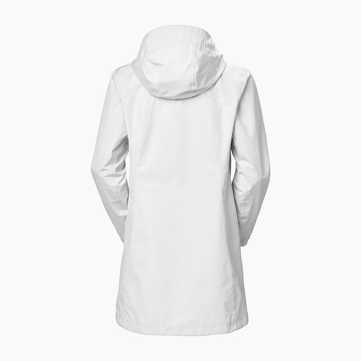 Helly Hansen women's rain jacket Aden Long Coat white 62648_001 5