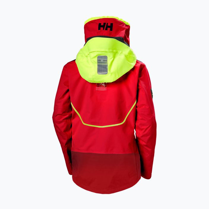 Women's sailing jacket Helly Hansen Aegir Race alert red 2